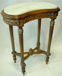 Hand Carved Side Table